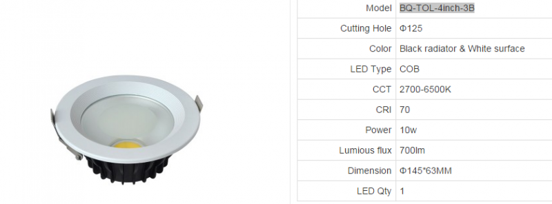 LED DownLighters