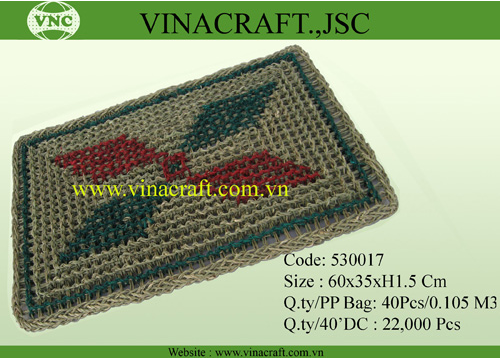 Square Seagrass Door Mat