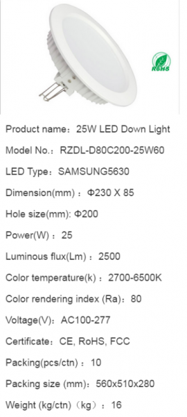 LED DownLighters