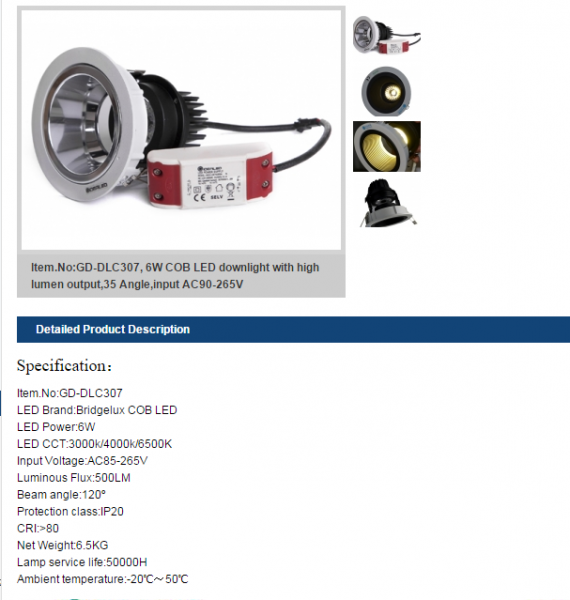 LED DownLighters