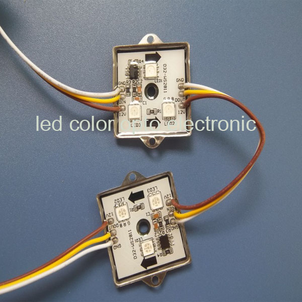 3 smd ws2811 rgb led module