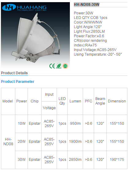 LED DownLighters