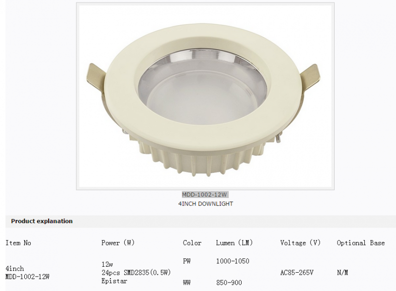 LED DownLighters