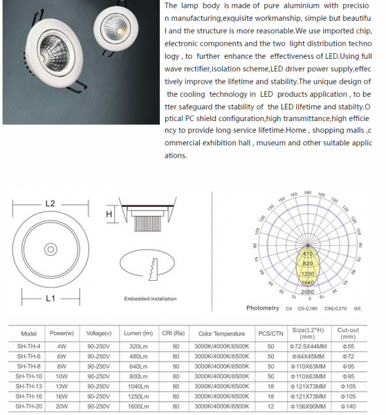 LED DownLighters