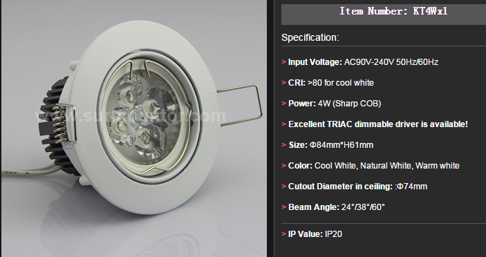 LED DownLighters