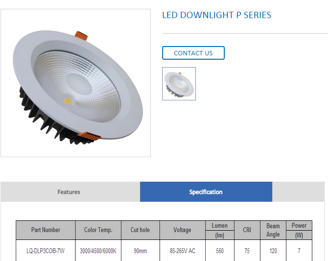 LED DownLighters