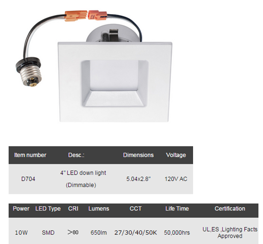 LED DownLighters