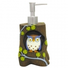 Creations Owls Resin soap siapenser