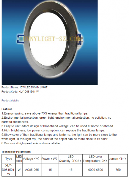 LED DownLighters