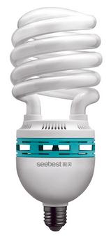 HALF spiral energy saving lamp