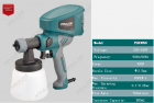 Electric spray gun