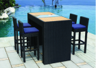 Rattan Outdoor Table-15003
