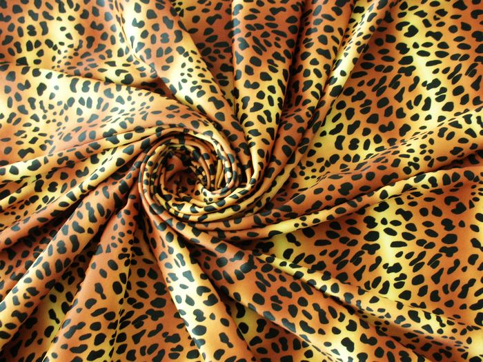 Print Poly Spandex Fabric