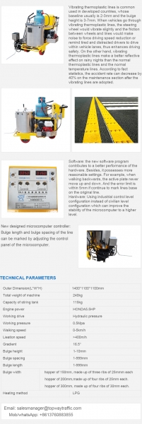 Vibrating Road Marking Machine