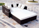 PE Wicker Sofa Bed (SC-B7019)