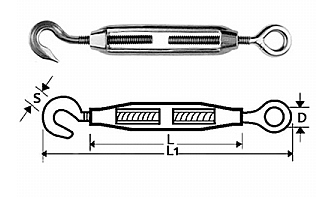 Turnbuckle Hook