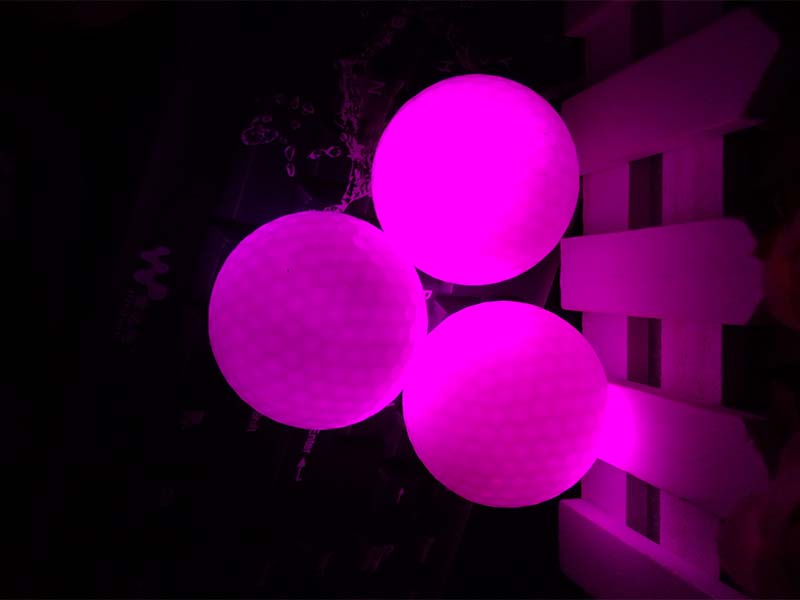 Pink LED Golf Ball