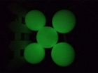 Fluorescent LED Golf Ball