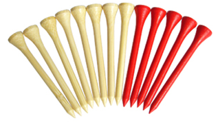 Bamboo Golf Tees