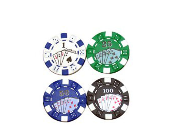 2 Color Casino Chips