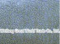 Packaging paper-embossed paper