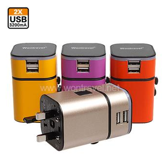 Universal travel adapter