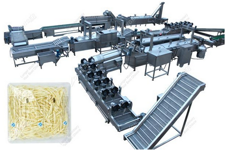 Automatic Production Line for Making French Fries