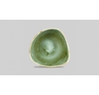 Stonecast Samphire Green Triangle Bowl 18.5cm