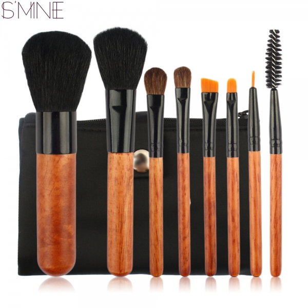 Good quality 8pcs wooden handle brush set