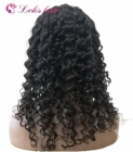 Curly wig peruvian wigs human hair full lace sew in wig