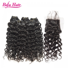 3 bundle virgin hair Italian Curl