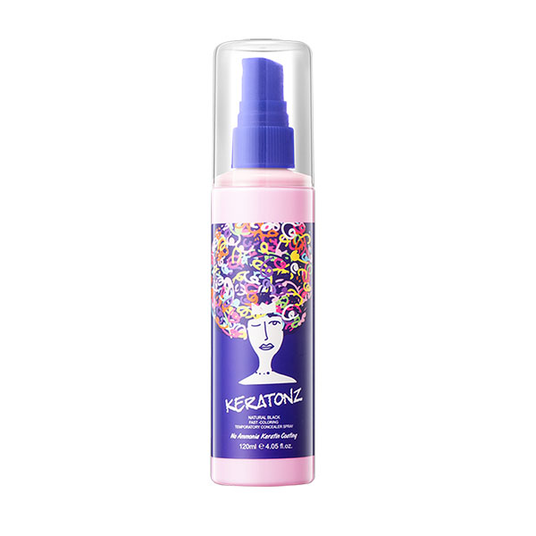 Intense Temporary Color Spray on Hair Color