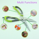 Multifunctional Stainless Steel Detachable Kitchen Shears with Blade Cover