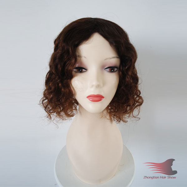 Customized Human Hair Topper for Women