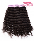 Unprocessed indian curly hair about 100g\pc virgin hair
