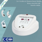 Portable 2 IN 1 Ultrasonic Scrubber Skin Care Machine