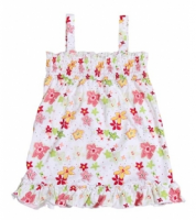 Baby girl flower single jersey skirt (GS069)