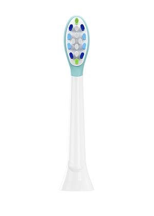 Sound wave vibration toothbrush head