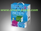 Active oxygen sanitary napkin