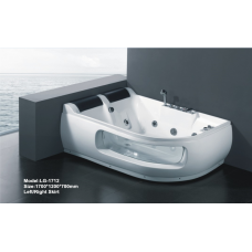 Corner bathtub with massage function