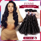Top sale Brazilian / Peruvian / Malaysian / India Virgin Hair Fummi 200g & 300g