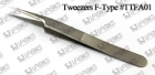 Tweezers F-Type (Semi-Curved) #