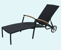 rattan sun lounger （CH-CL040）