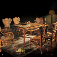 Rattan dinning set(HY-E6001)