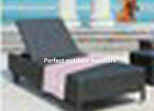 rattan chaise lounge-PF-3013