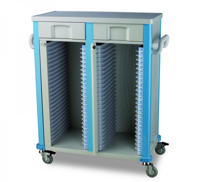 Double-copy medical record cart（PY06-AB03S）