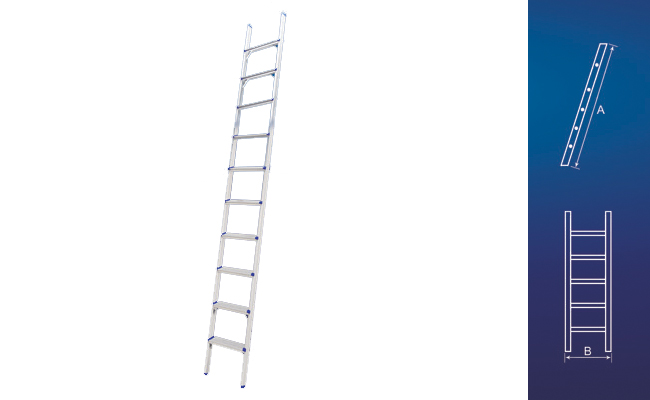 Single straight ladder (LN-408-10)