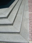 grey granite stairs