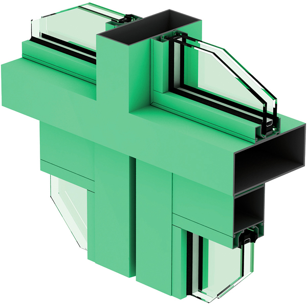 Curtain Wall Frame(HY-46 Green)