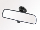 Mirror with suction cup
